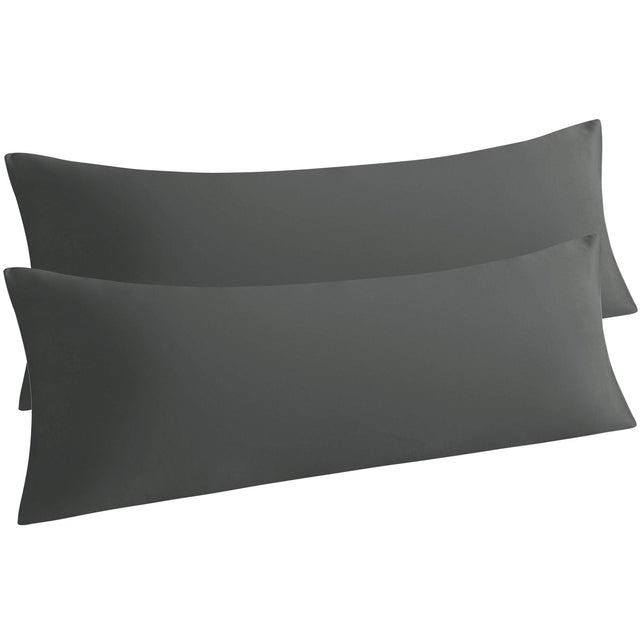 2-Pack Microfiber Body Pillowcase - Soft & Wrinkle-Free