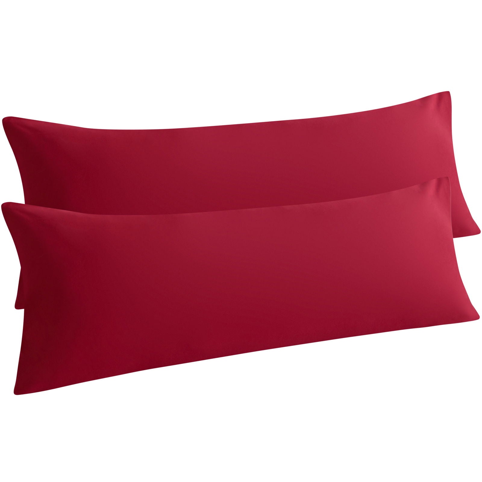 2-Pack Microfiber Body Pillowcase - Soft & Wrinkle-Free texture view by Fasiano