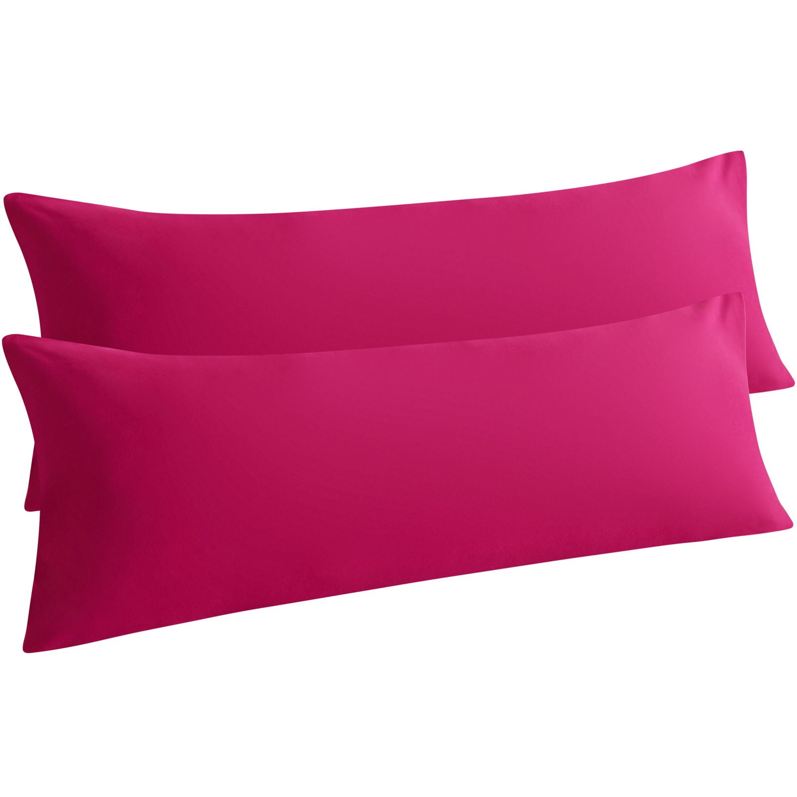 2-Pack Microfiber Body Pillowcase - Soft & Wrinkle-Free texture view by Fasiano