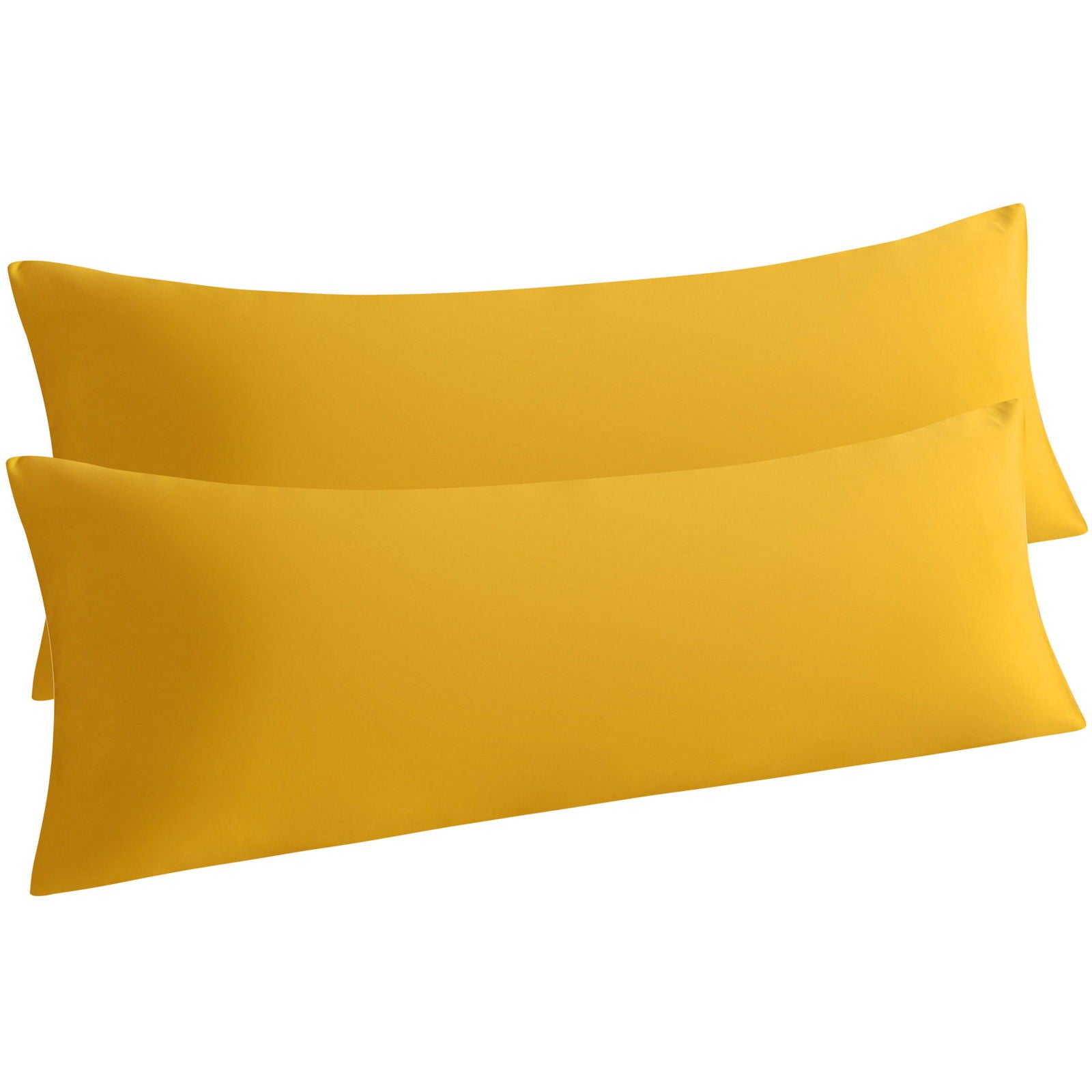 2-Pack Microfiber Body Pillowcase - Soft & Wrinkle-Free texture view by Fasiano