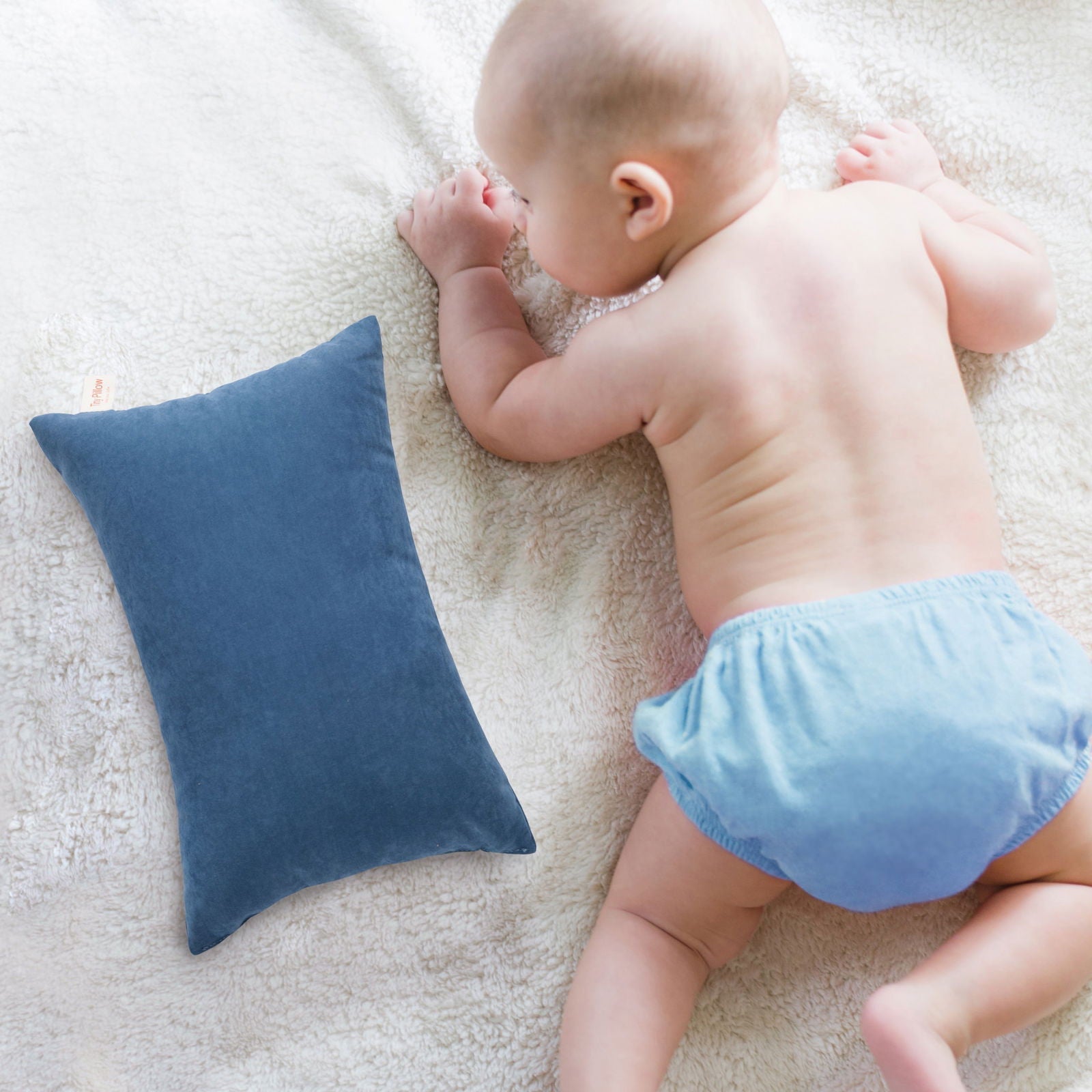 2 Pack Microfiber Soft Toddler Pillows bedding essential by Fasiano