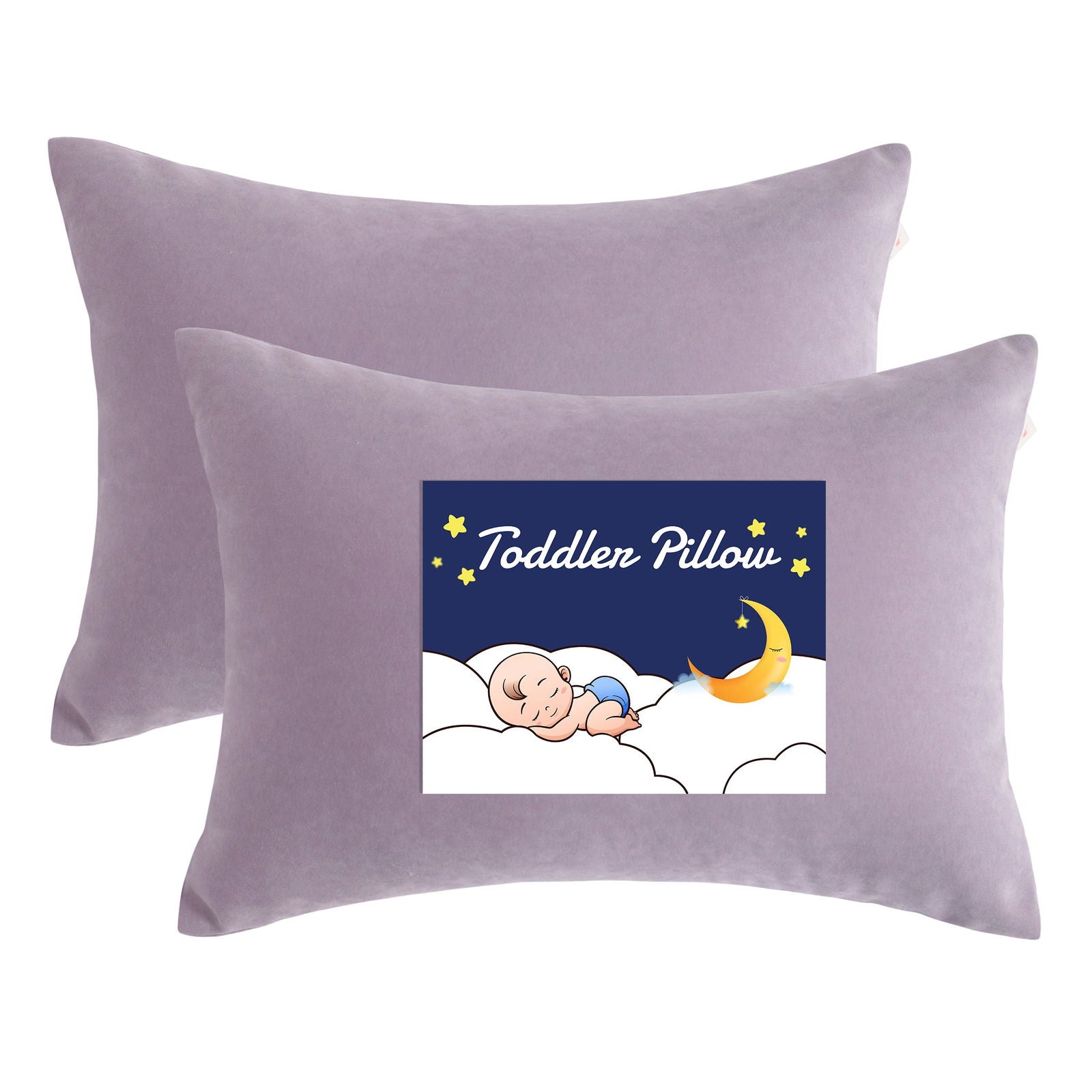 2 Pack Microfiber Soft Toddler Pillows detail view by Fasiano