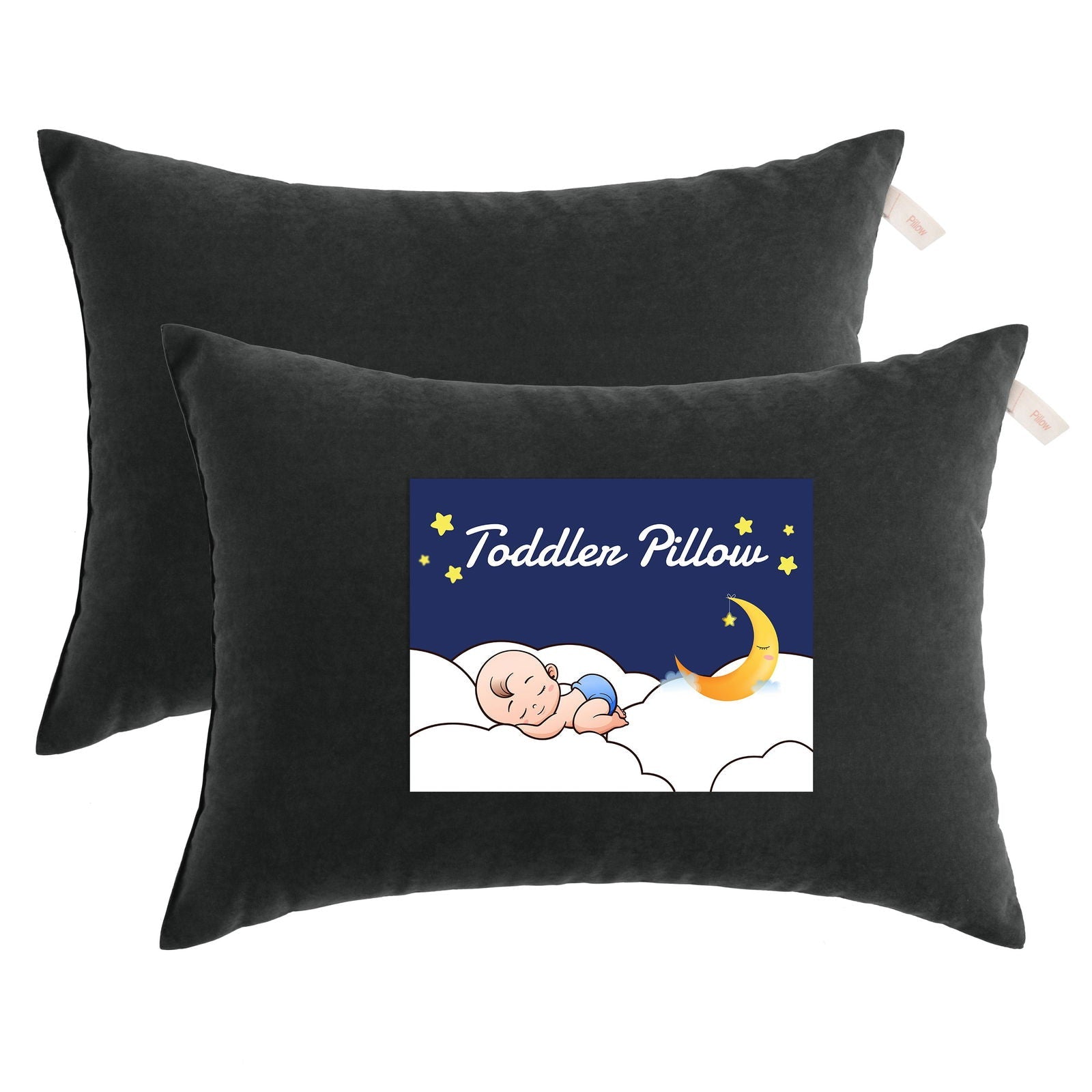 2 Pack Microfiber Soft Toddler Pillows product image by Fasiano
