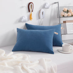 2 Pack Microfiber Soft Toddler Pillows size and color view by Fasiano
