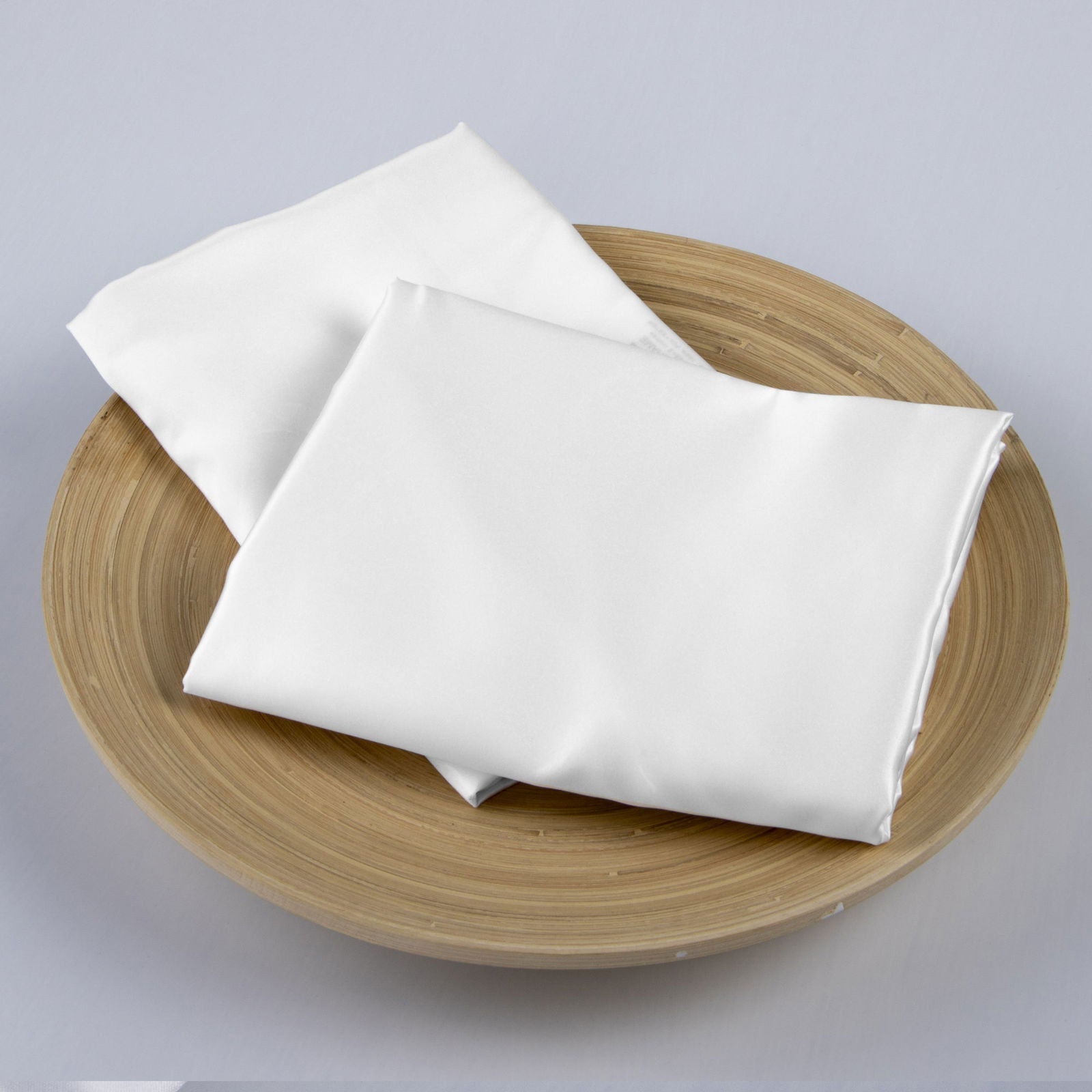 2 Pack Satin Pillow Shams with Envelope Closure bedding essential by Fasiano