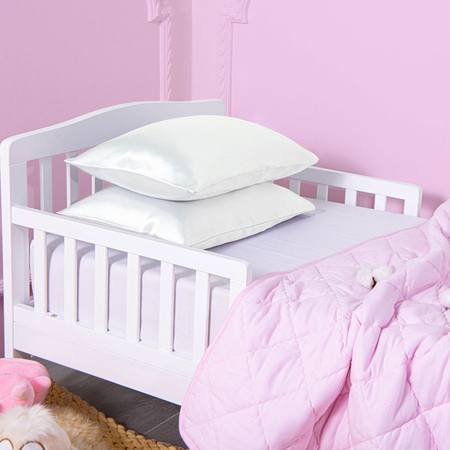 2 Pack Satin Toddler Pillowcases with Envelope Closure product image by Fasiano