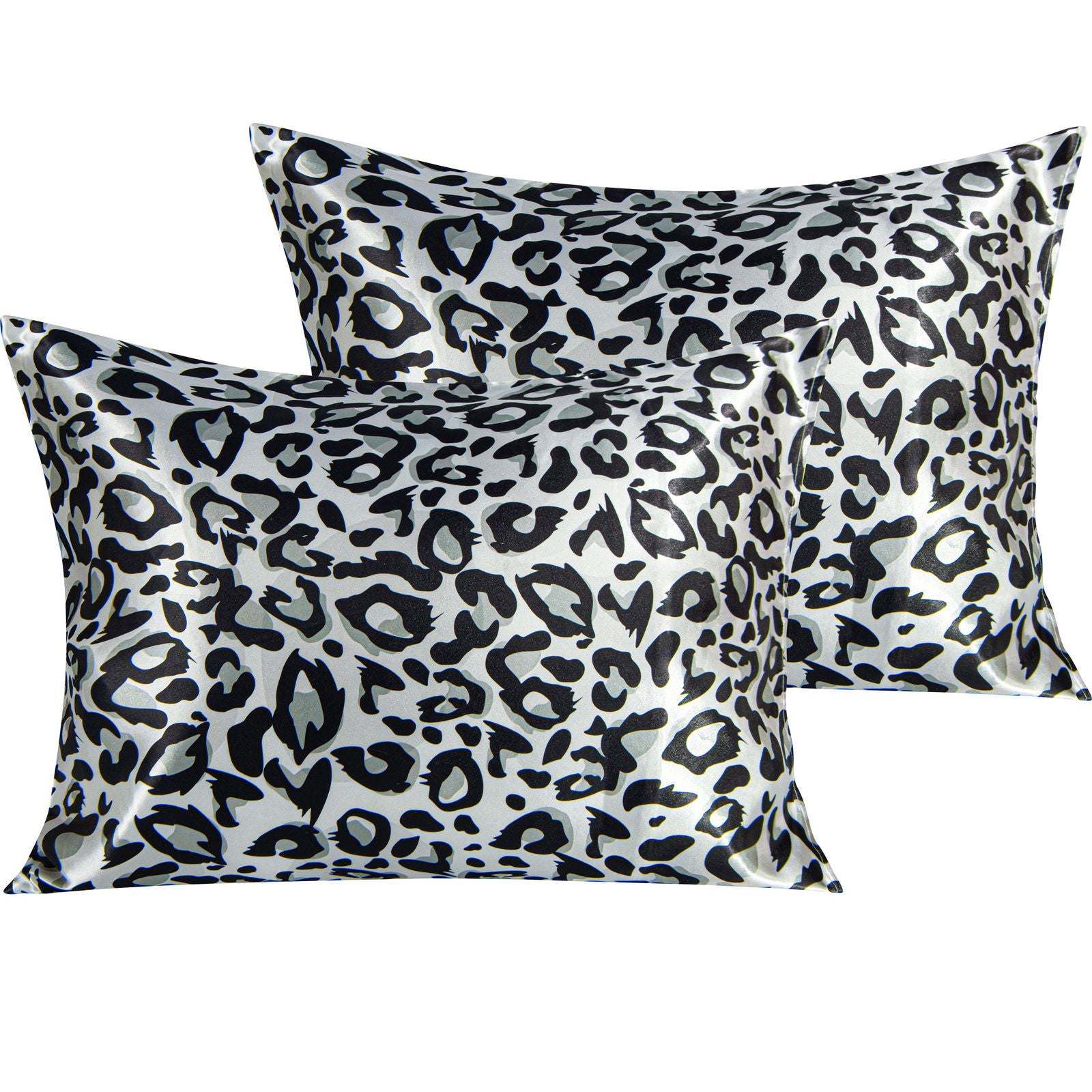 2 Pack Silk Satin Pillowcases with Envelope Closure detail view by Fasiano
