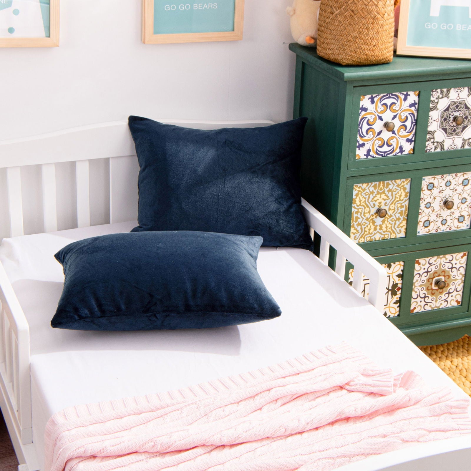 2 Pack Soft Velvet Toddler Pillowcases product image by Fasiano