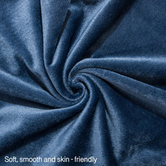 2 Pack Soft Velvet Toddler Pillowcases size and color view by Fasiano