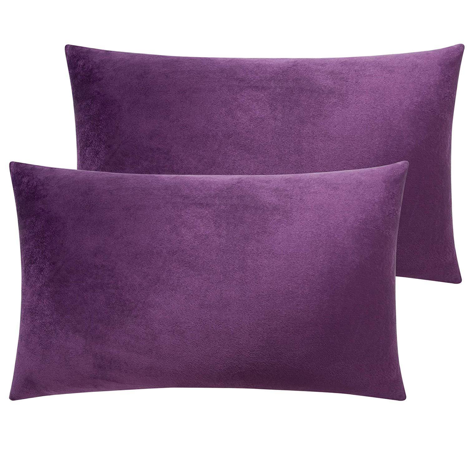2 Pack Zippered Velvet Pillowcases product image by Fasiano