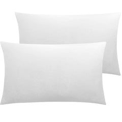 2 Pack Zippered Velvet Pillowcases size and color view by Fasiano