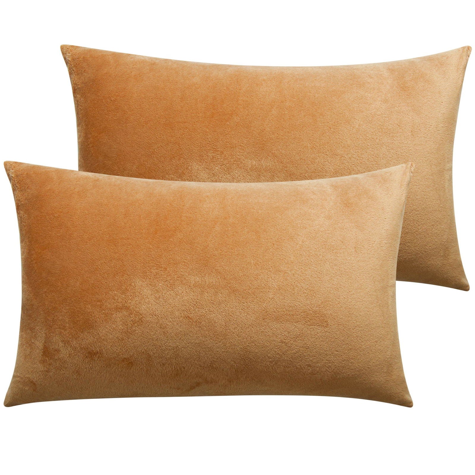 2 Pack Zippered Velvet Pillowcases texture view by Fasiano