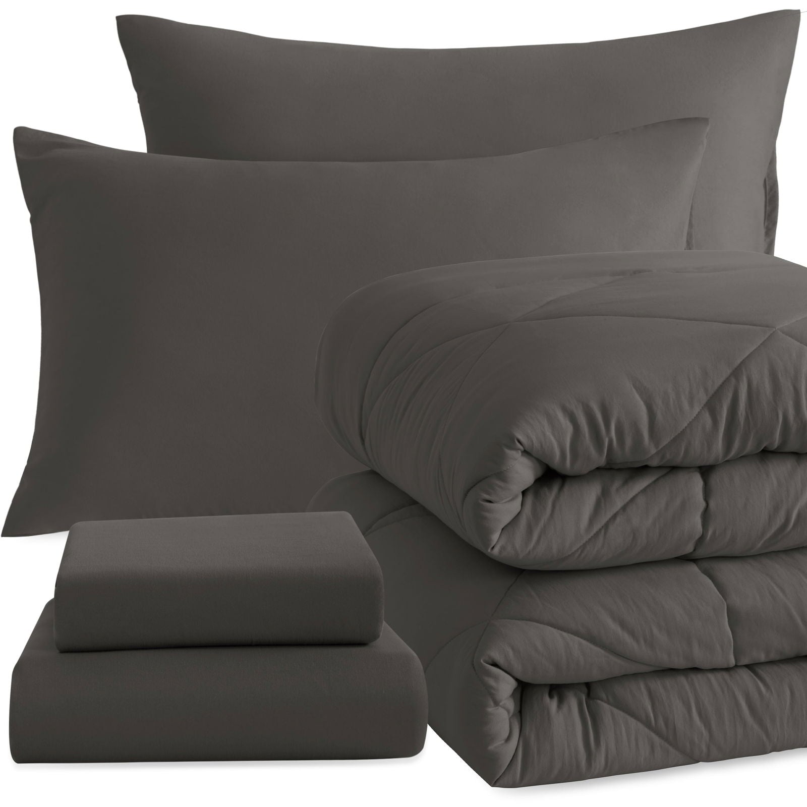 5 Piece Soft Twin Bedding Comforter Set product image by Fasiano