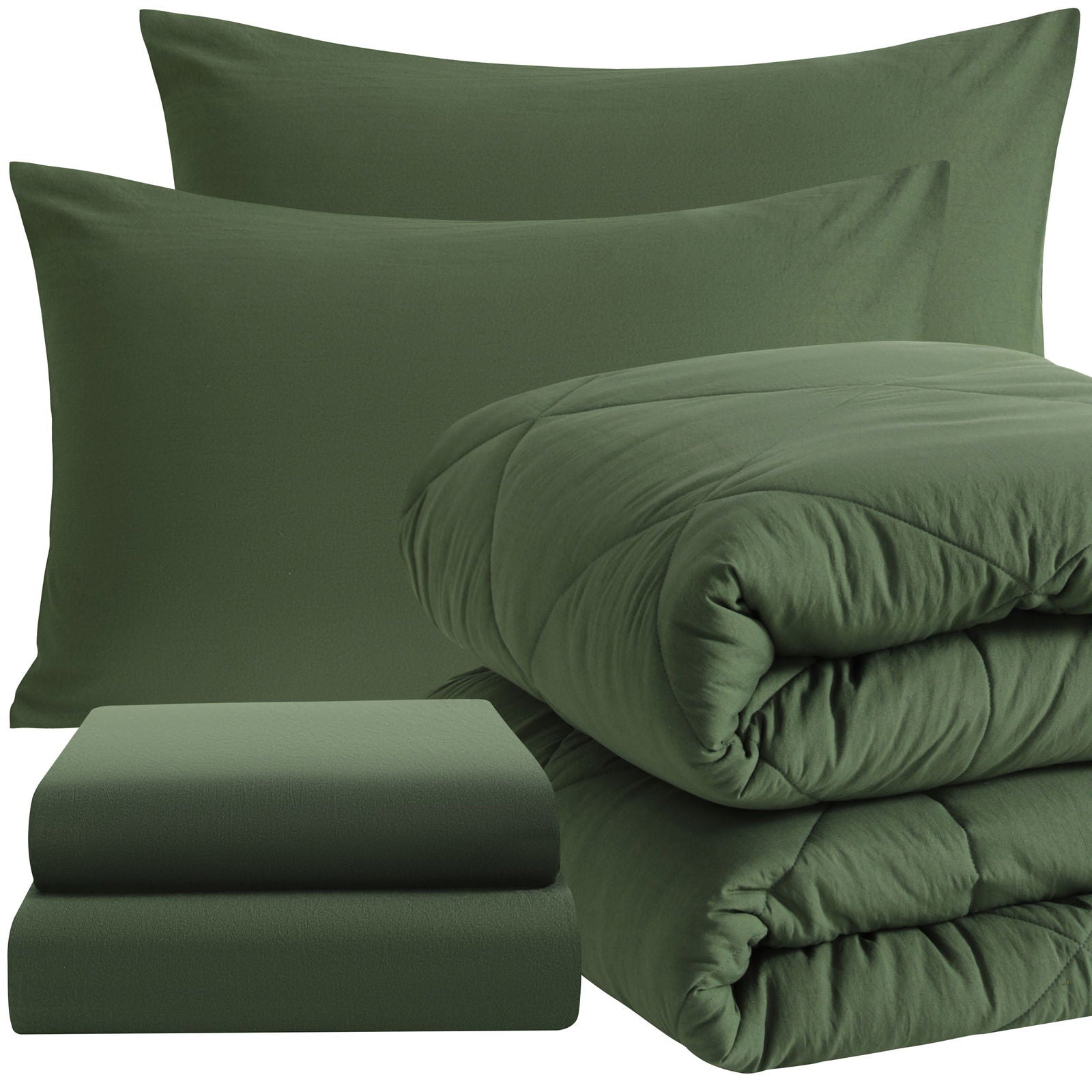 5 Piece Soft Twin Bedding Comforter Set product image by Fasiano