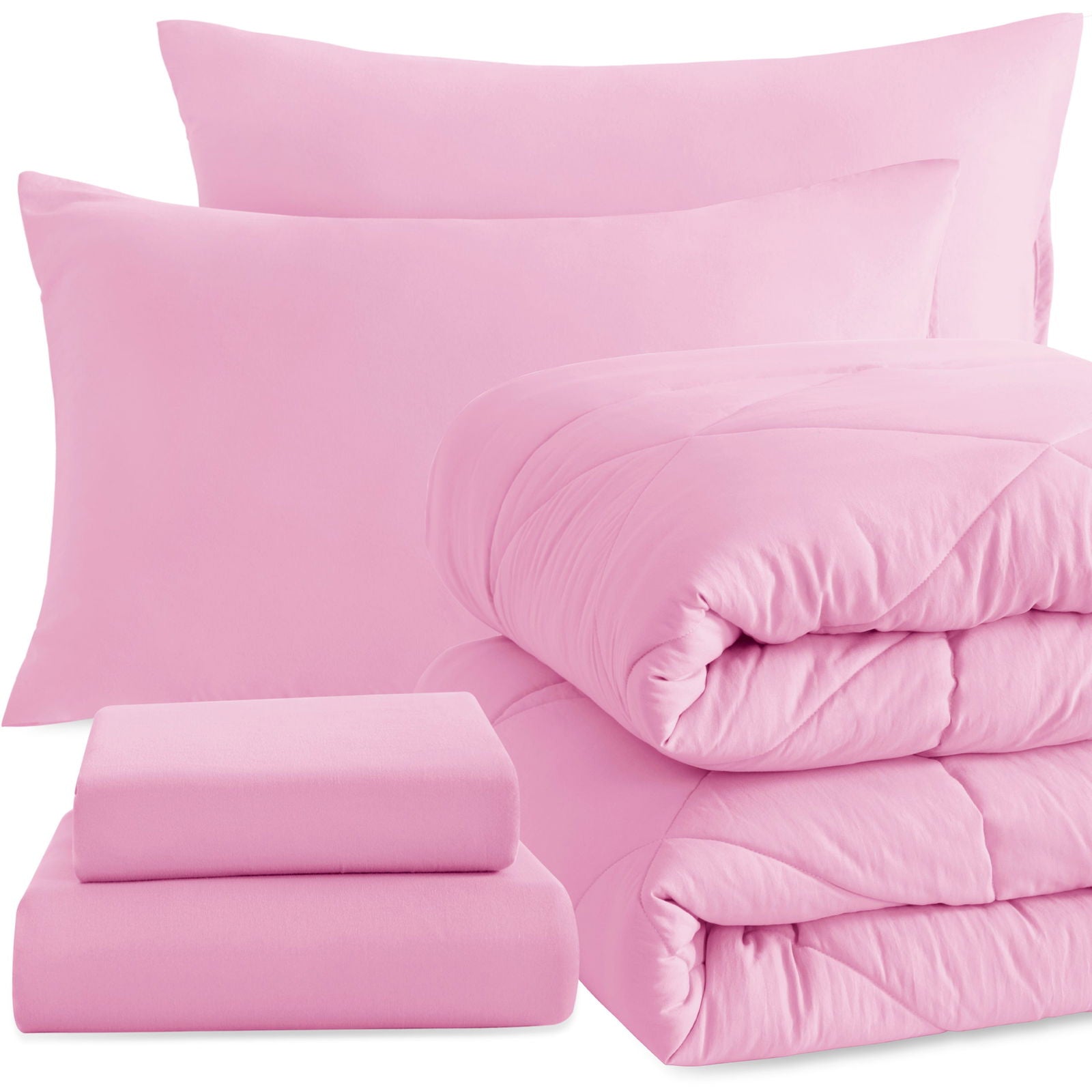 5 Piece Soft Twin Bedding Comforter Set size and color view by Fasiano