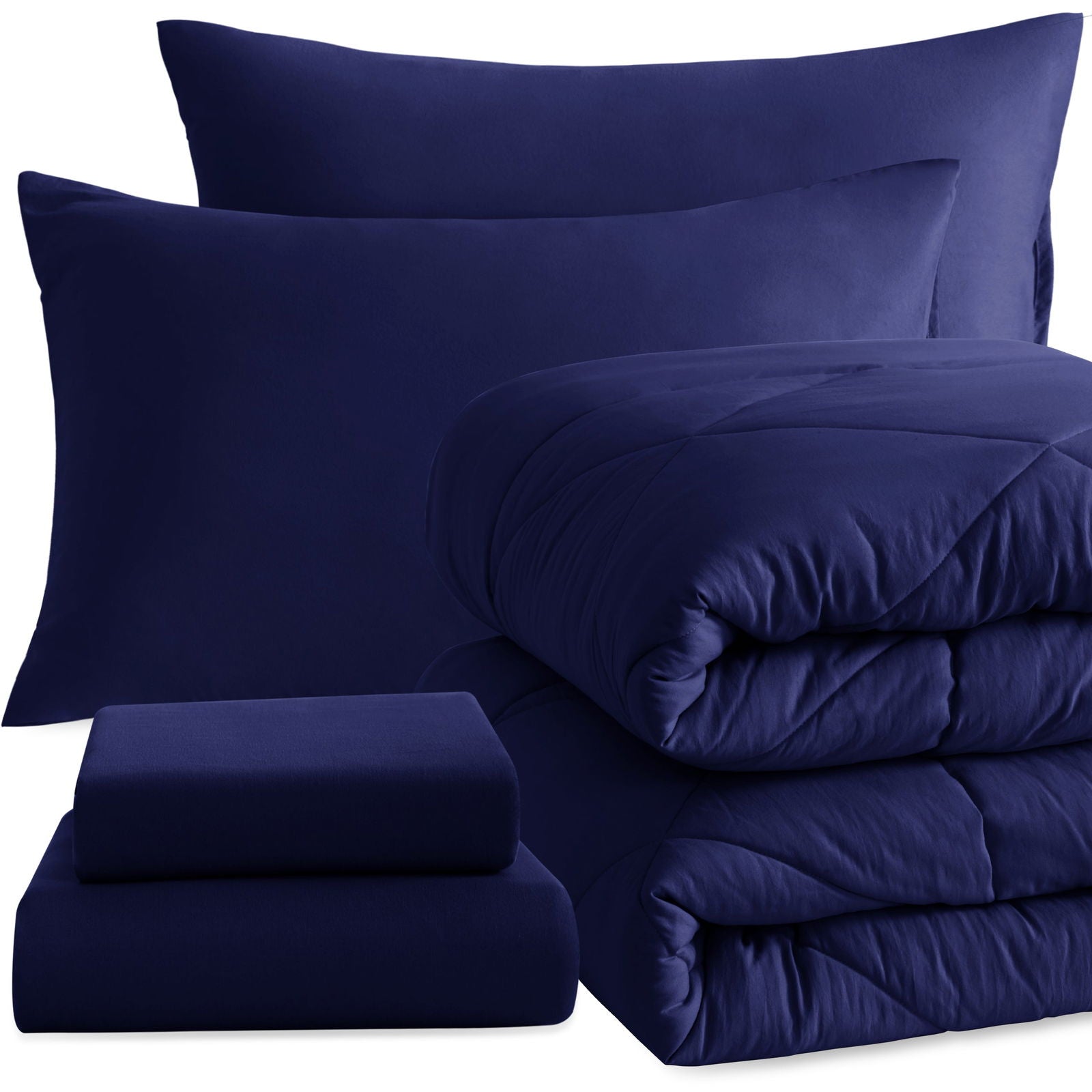 5 Piece Soft Twin Bedding Comforter Set texture view by Fasiano
