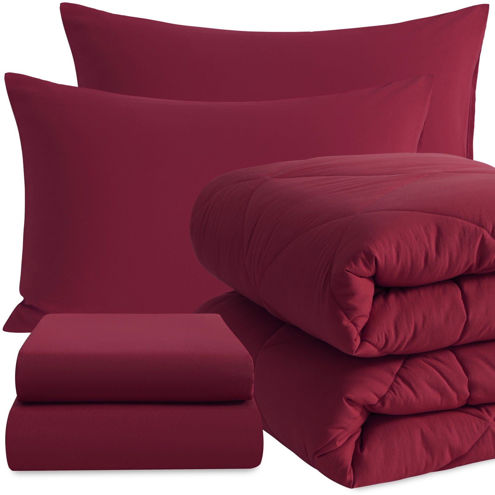 5 Piece Soft Twin Bedding Comforter Set texture view by Fasiano