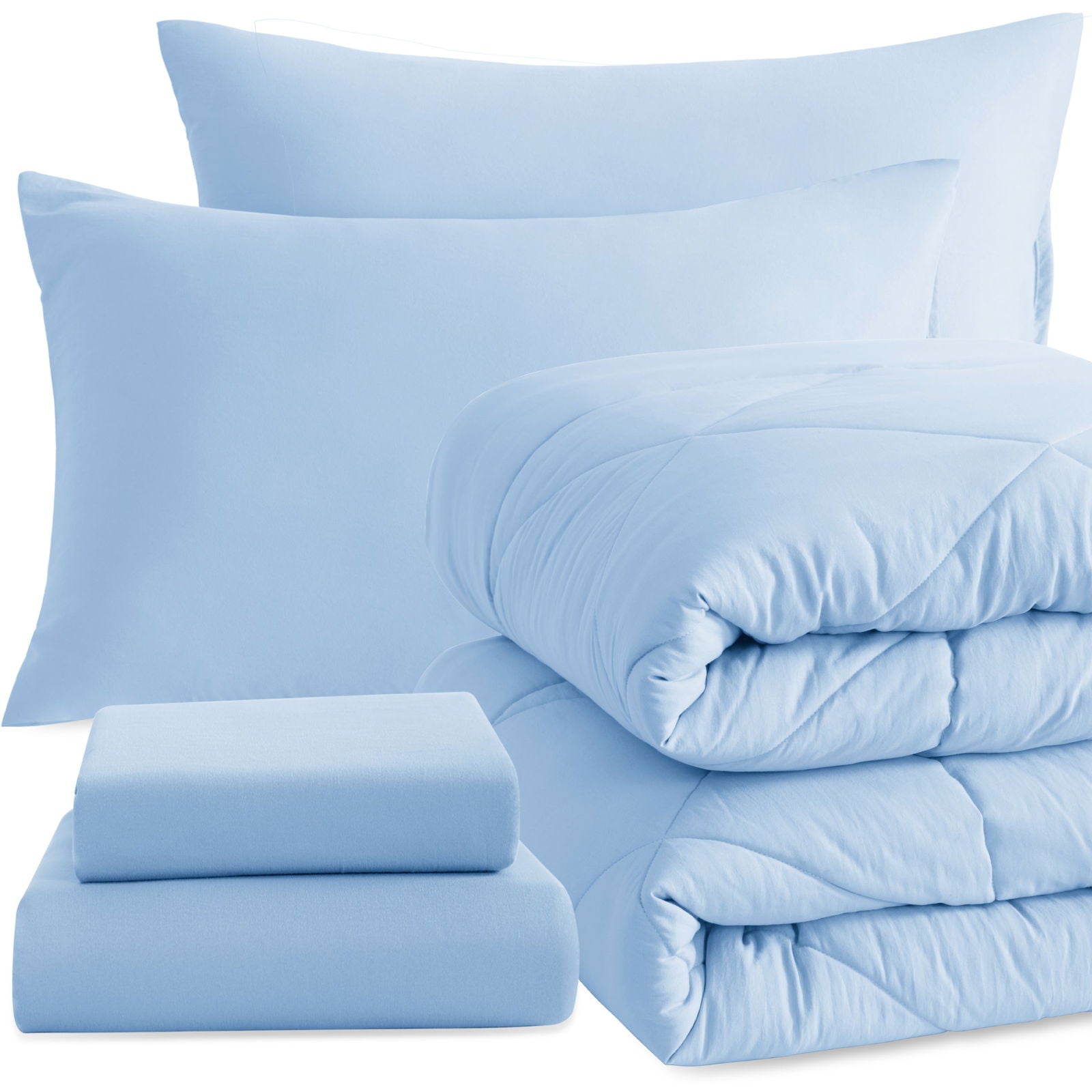 5 Piece Soft Twin Bedding Comforter Set texture view by Fasiano