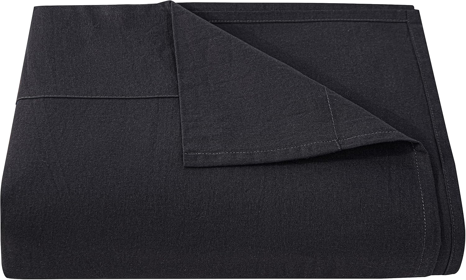 Washed Cotton Queen Flat Sheet - Ultra-Soft