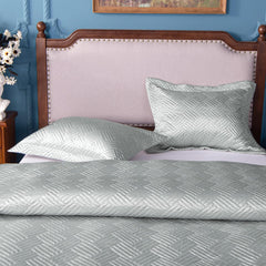 2-Pack Satin Quilted Pillow Shams – Luxurious & Decorative