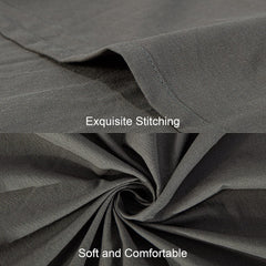 Washed Cotton Queen Flat Sheet - Ultra-Soft