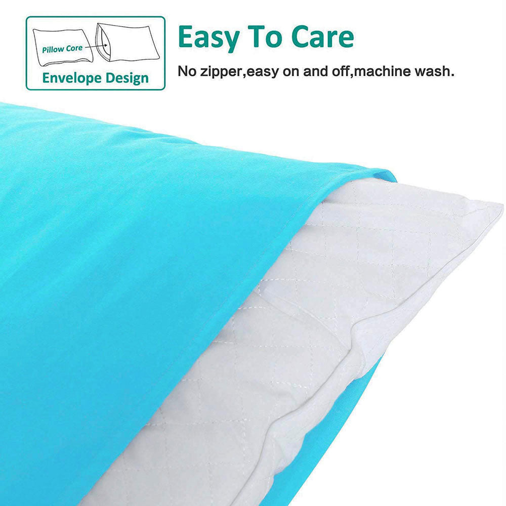 NTBAY 12 Pack Microfiber Pillowcases with Envelope Closure - NTBAY