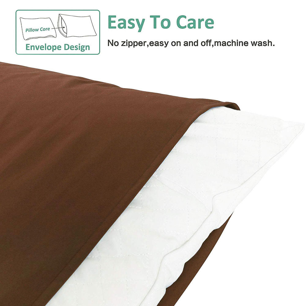 NTBAY 12 Pack Microfiber Pillowcases with Envelope Closure - NTBAY