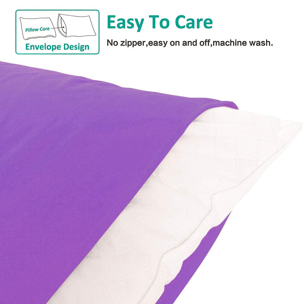 NTBAY 12 Pack Microfiber Pillowcases with Envelope Closure - NTBAY