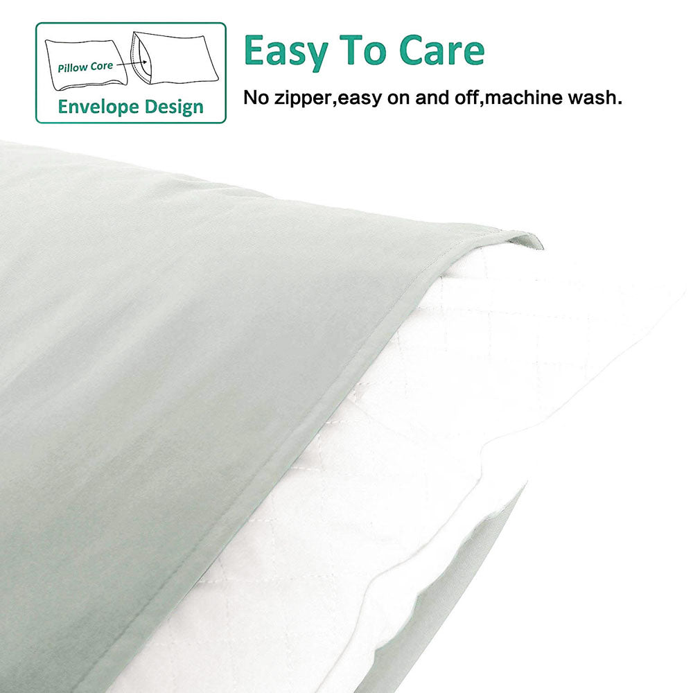 NTBAY 12 Pack Microfiber Pillowcases with Envelope Closure - NTBAY