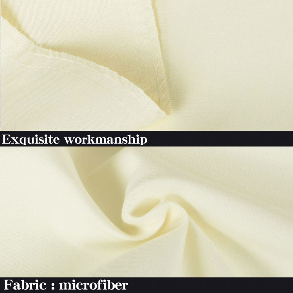 NTBAY 12 Pack Microfiber Pillowcases with Envelope Closure - NTBAY