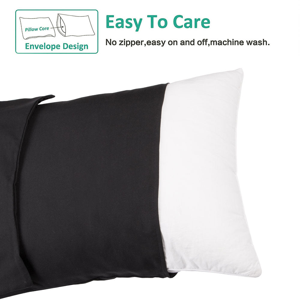NTBAY 12 Pack Microfiber Pillowcases with Envelope Closure - NTBAY