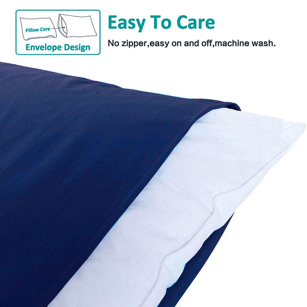 NTBAY 12 Pack Microfiber Pillowcases with Envelope Closure - NTBAY