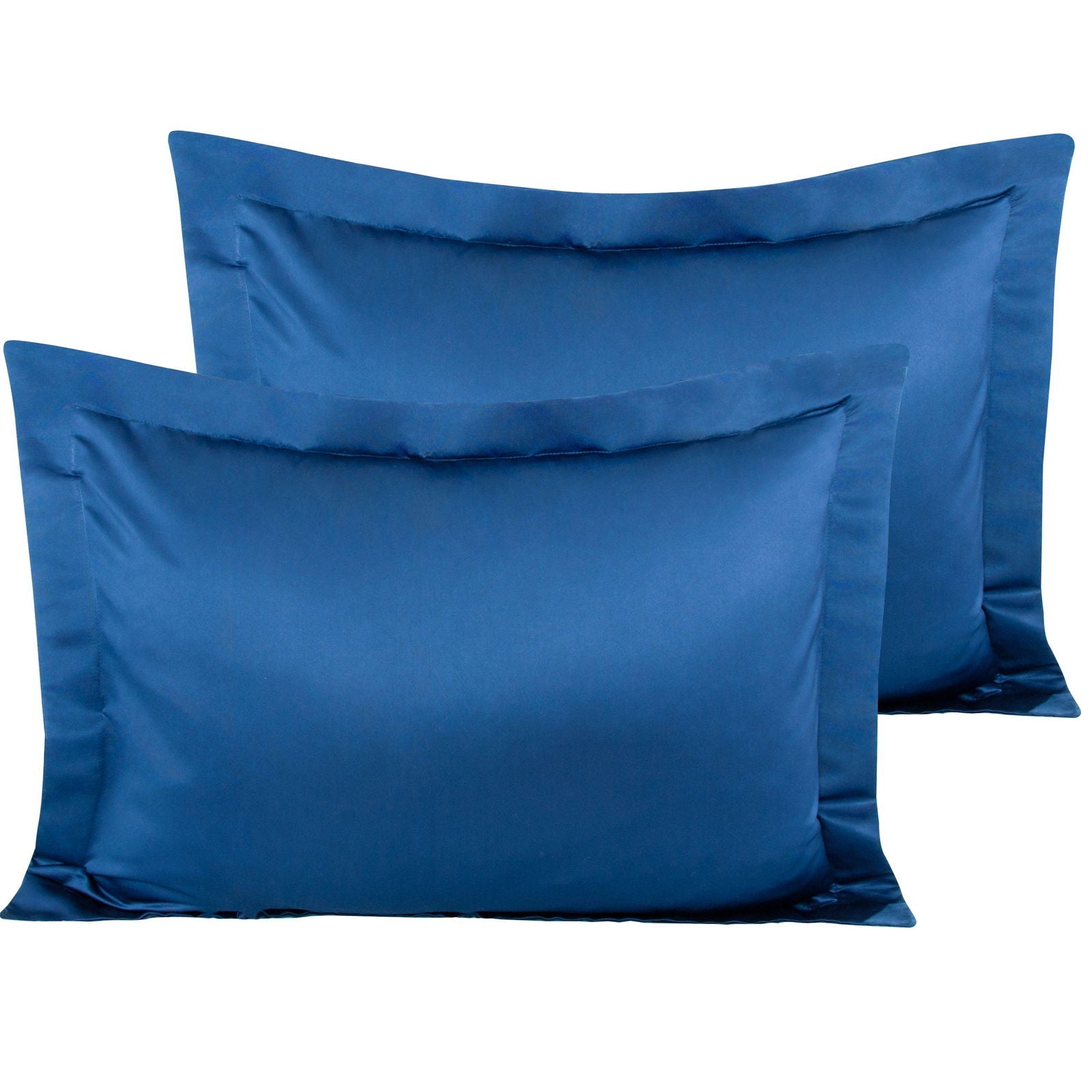 NTBAY 2 Pack Satin Pillow Shams with Envelope Closure - NTBAY