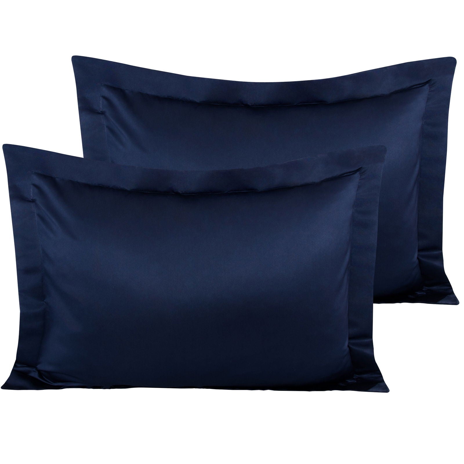 NTBAY 2 Pack Satin Pillow Shams with Envelope Closure - NTBAY