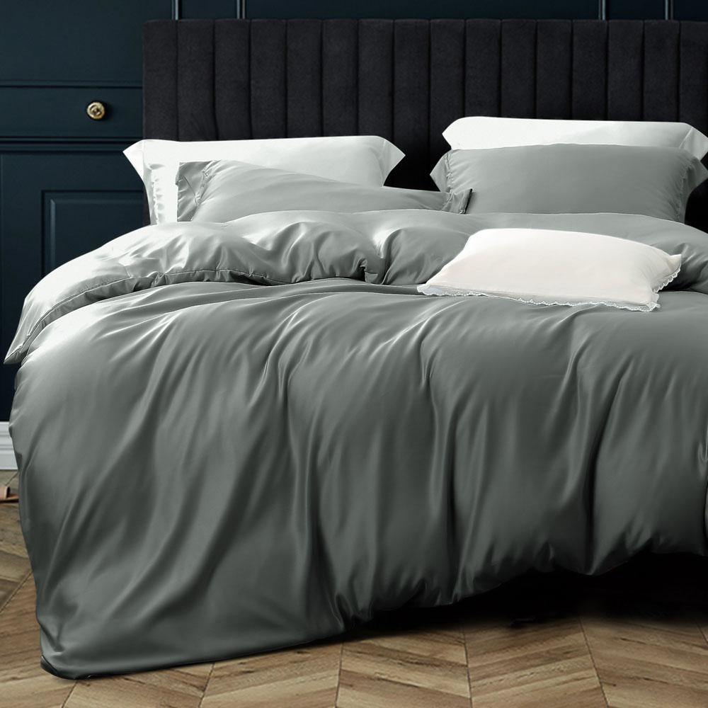 NTBAY 3 Pieces Silky Satin Duvet Cover Set - NTBAY
