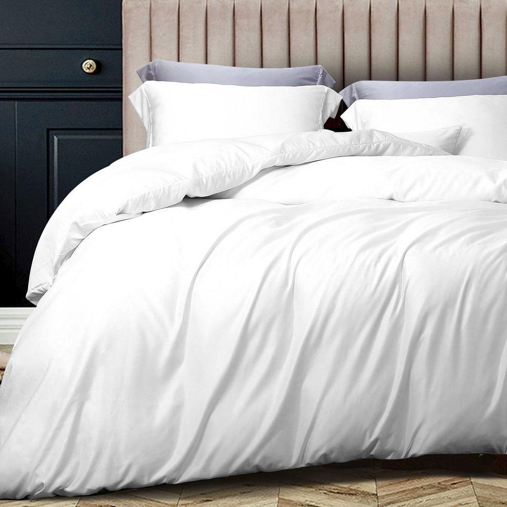 NTBAY 3 Pieces Silky Satin Duvet Cover Set - NTBAY