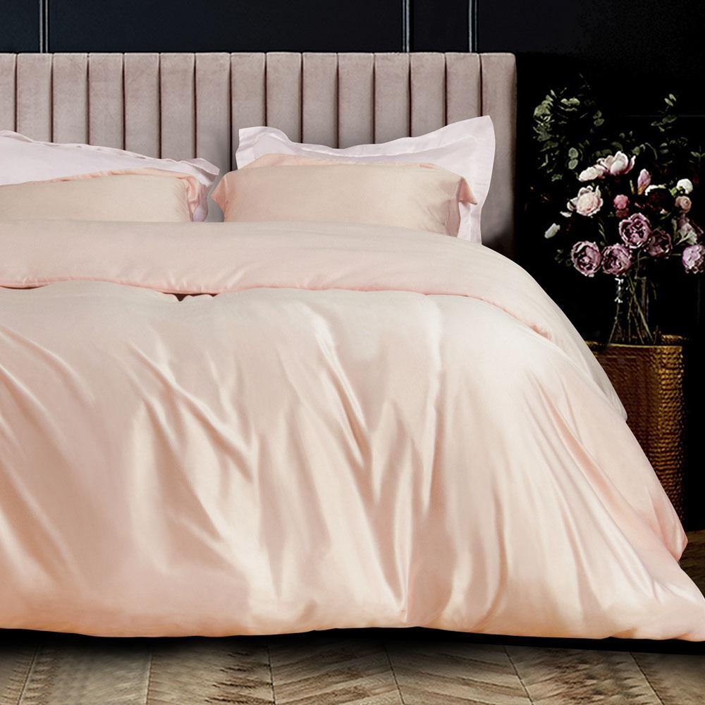 NTBAY 3 Pieces Silky Satin Duvet Cover Set - NTBAY