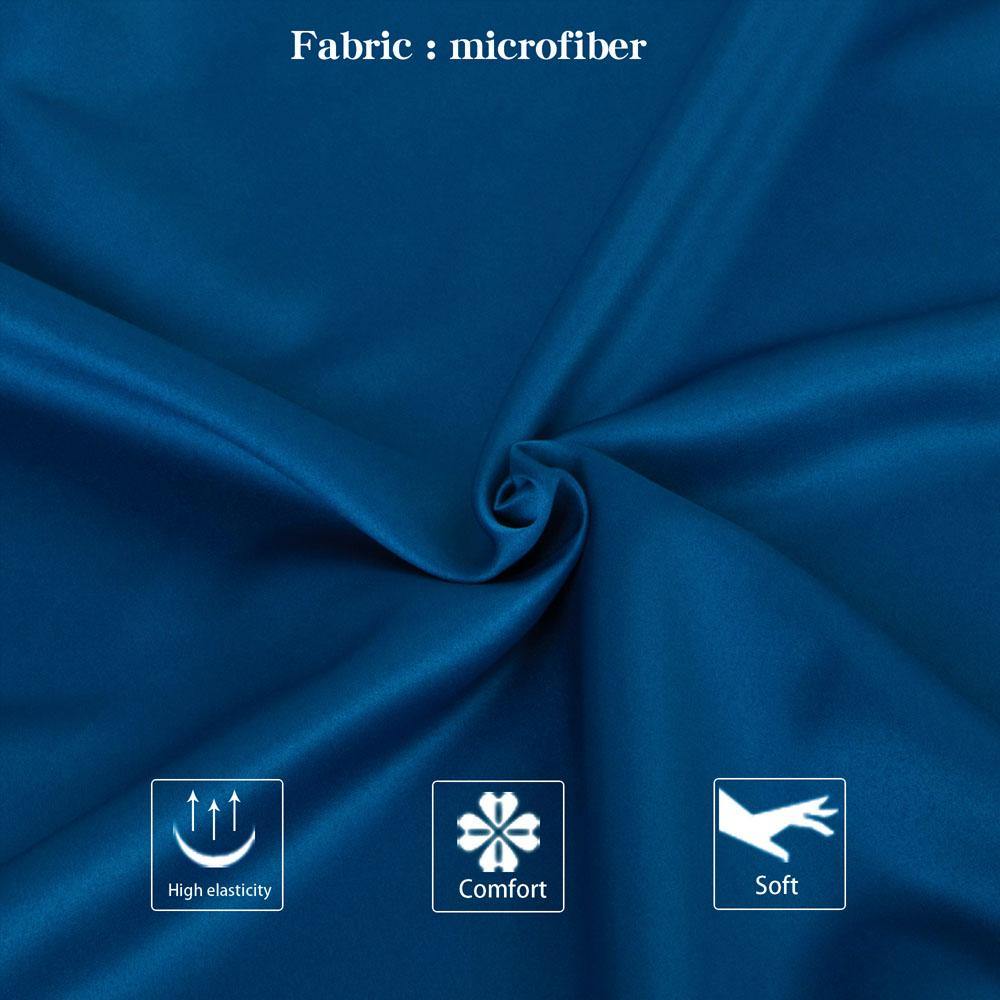 NTBAY 3 Pieces Silky Satin Duvet Cover Set - NTBAY