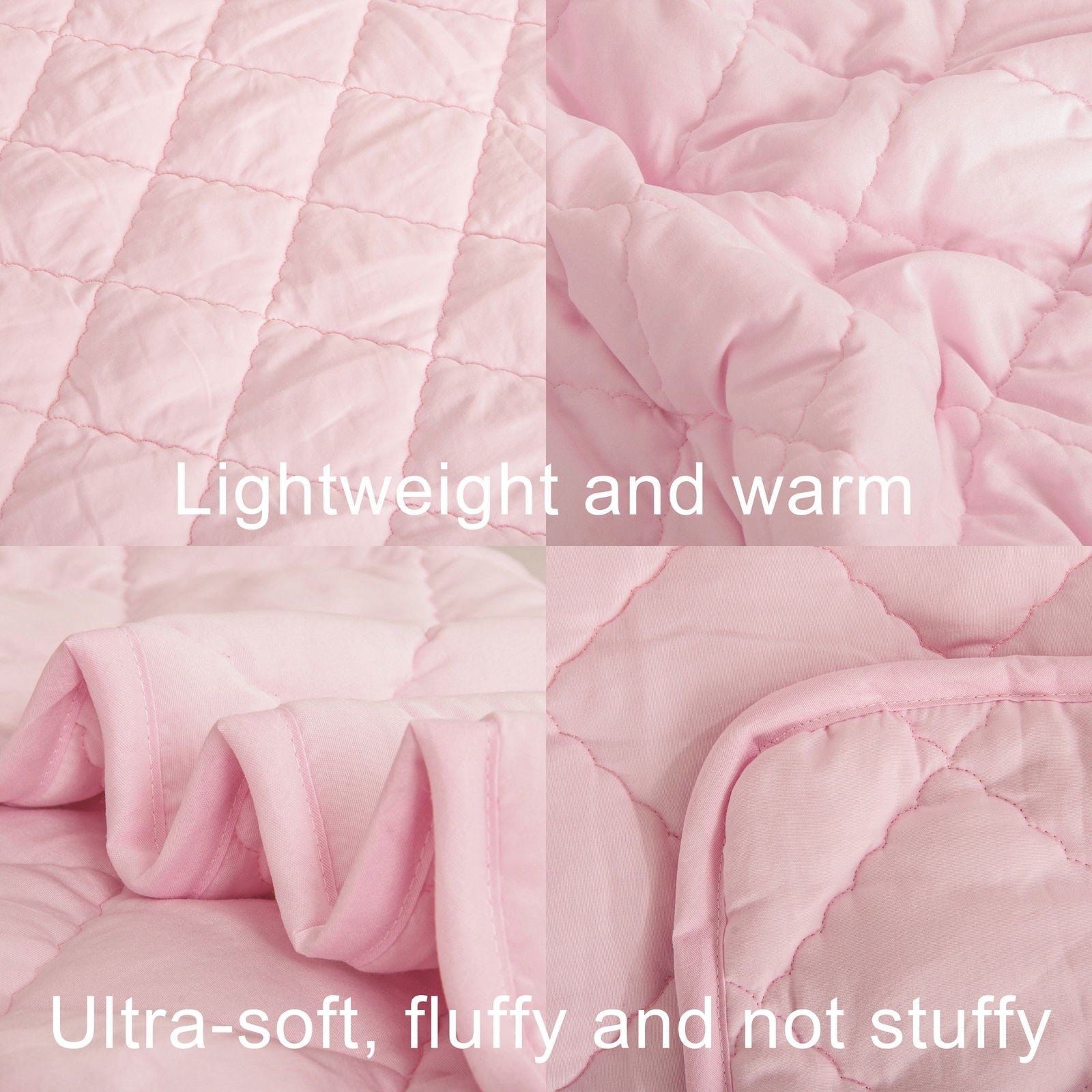 NTBAY All Seasons Down Alternative Toddler Comforter - NTBAY