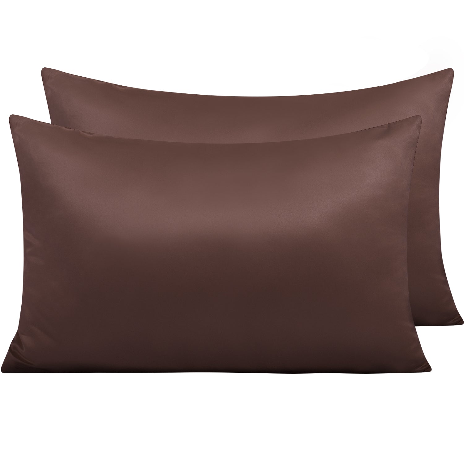 NTBAY Ultra Soft and Cozy Zippered Satin Pillow Cases - NTBAY