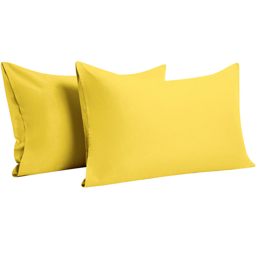 Lightweight Microfiber Pillowcases - Soft & Durable texture view by Fasiano