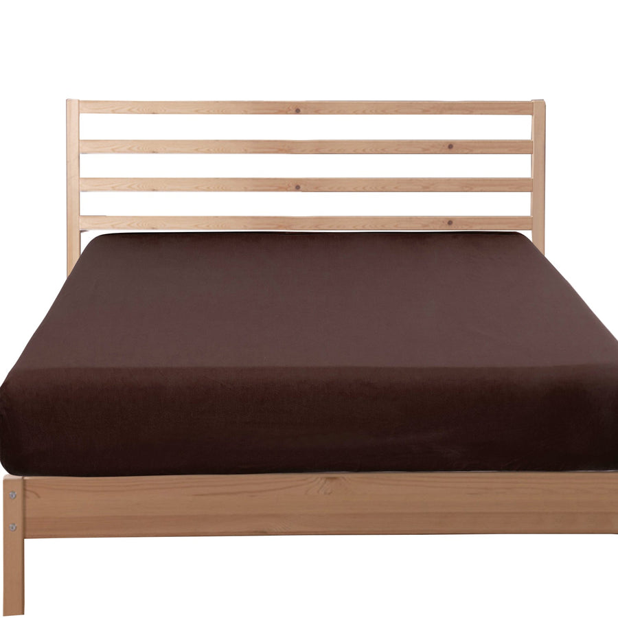 Ultra Soft Microfiber Fitted Sheet – Breathable & Deep Pocket Design texture view by Fasiano