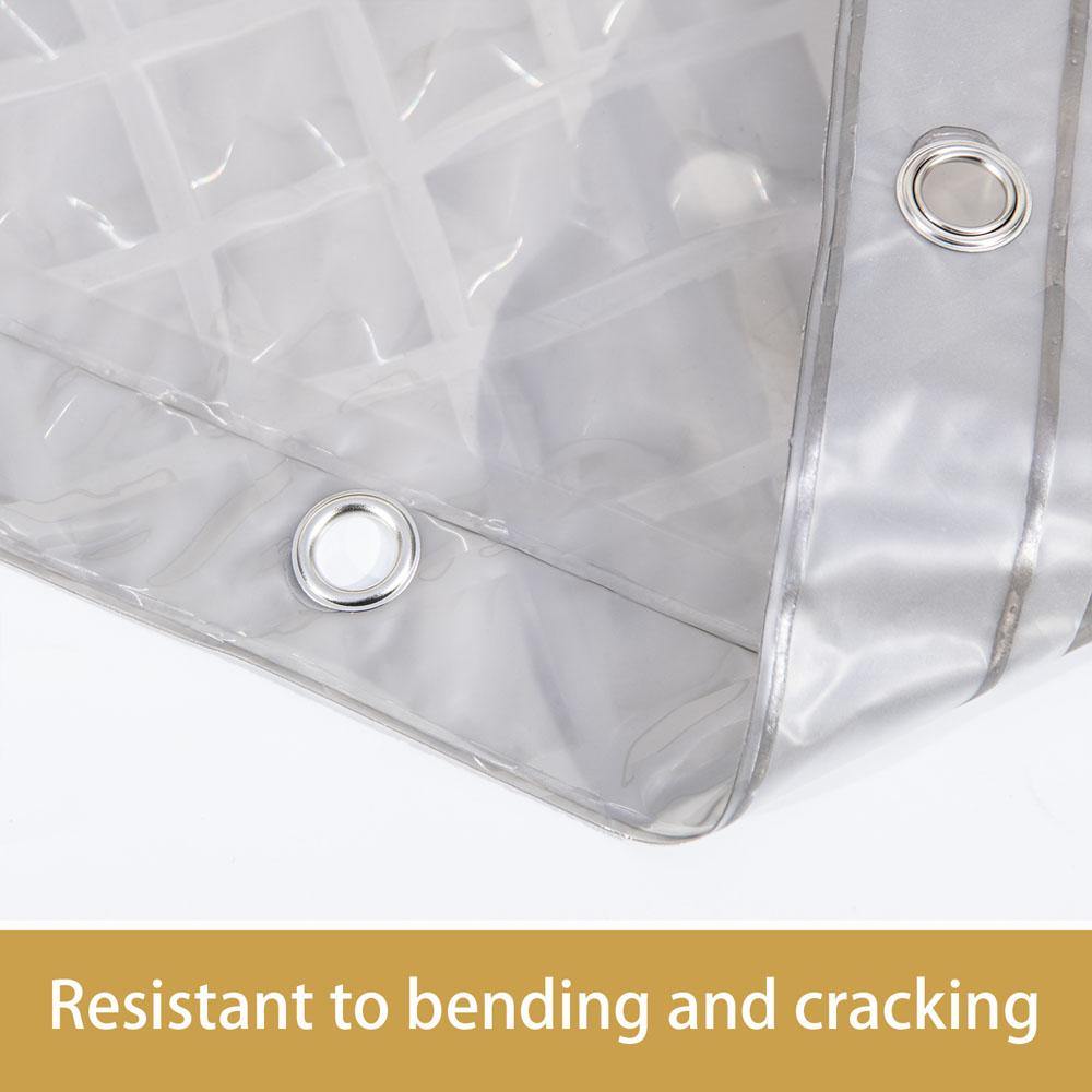 EVA Clear Shower Curtain Liner bedding essential by Fasiano