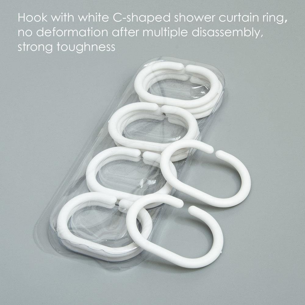 EVA Clear Shower Curtain Liner detail view by Fasiano