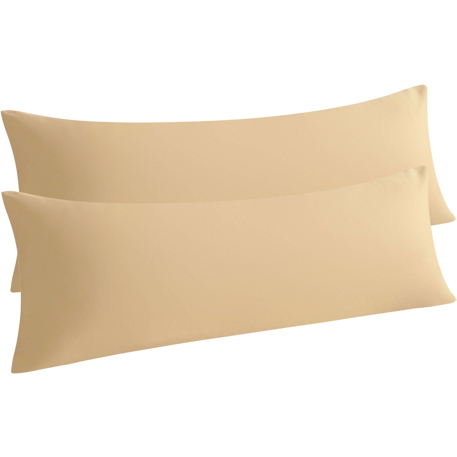 2-Pack Microfiber Body Pillowcase - Soft & Wrinkle-Free texture view by Fasiano