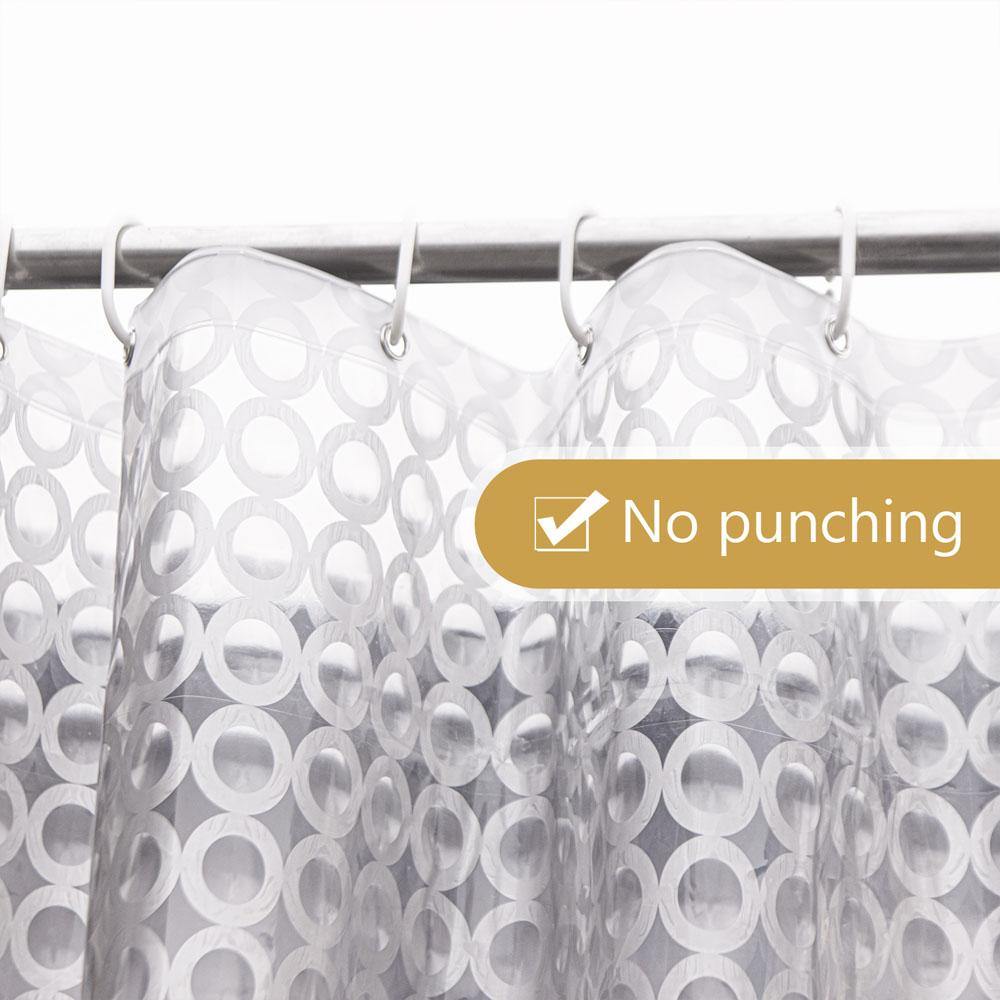 EVA Clear Shower Curtain Liner detail view by Fasiano