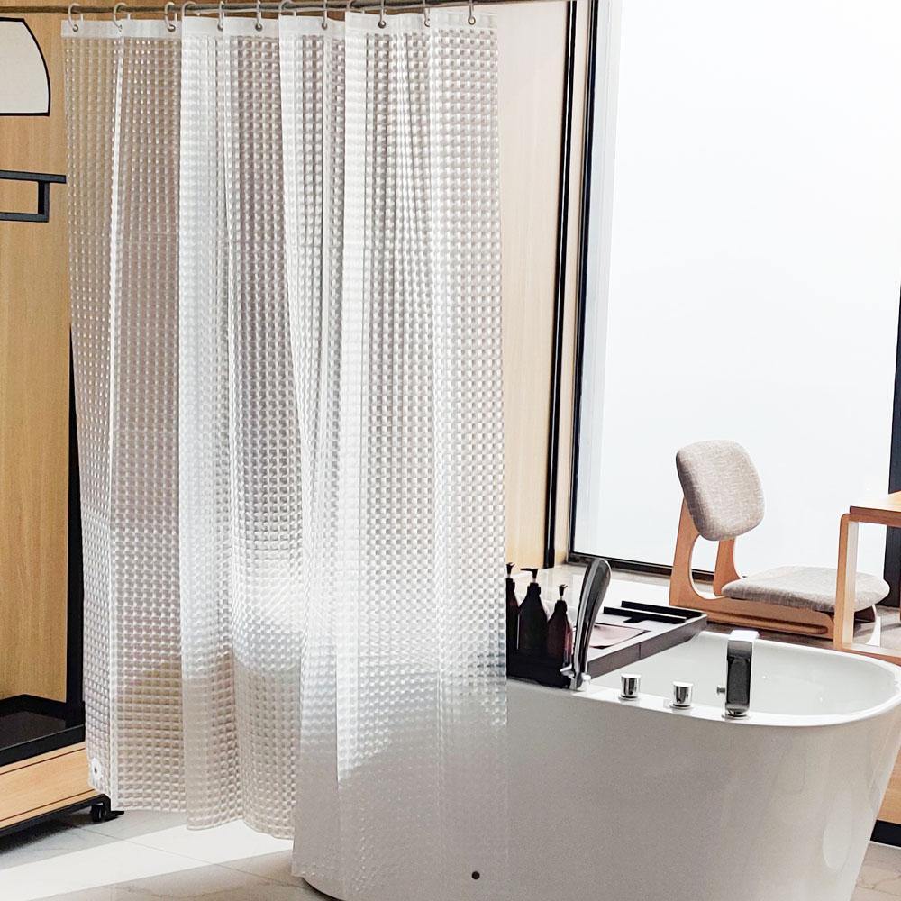 EVA Clear Shower Curtain Liner detail view by Fasiano