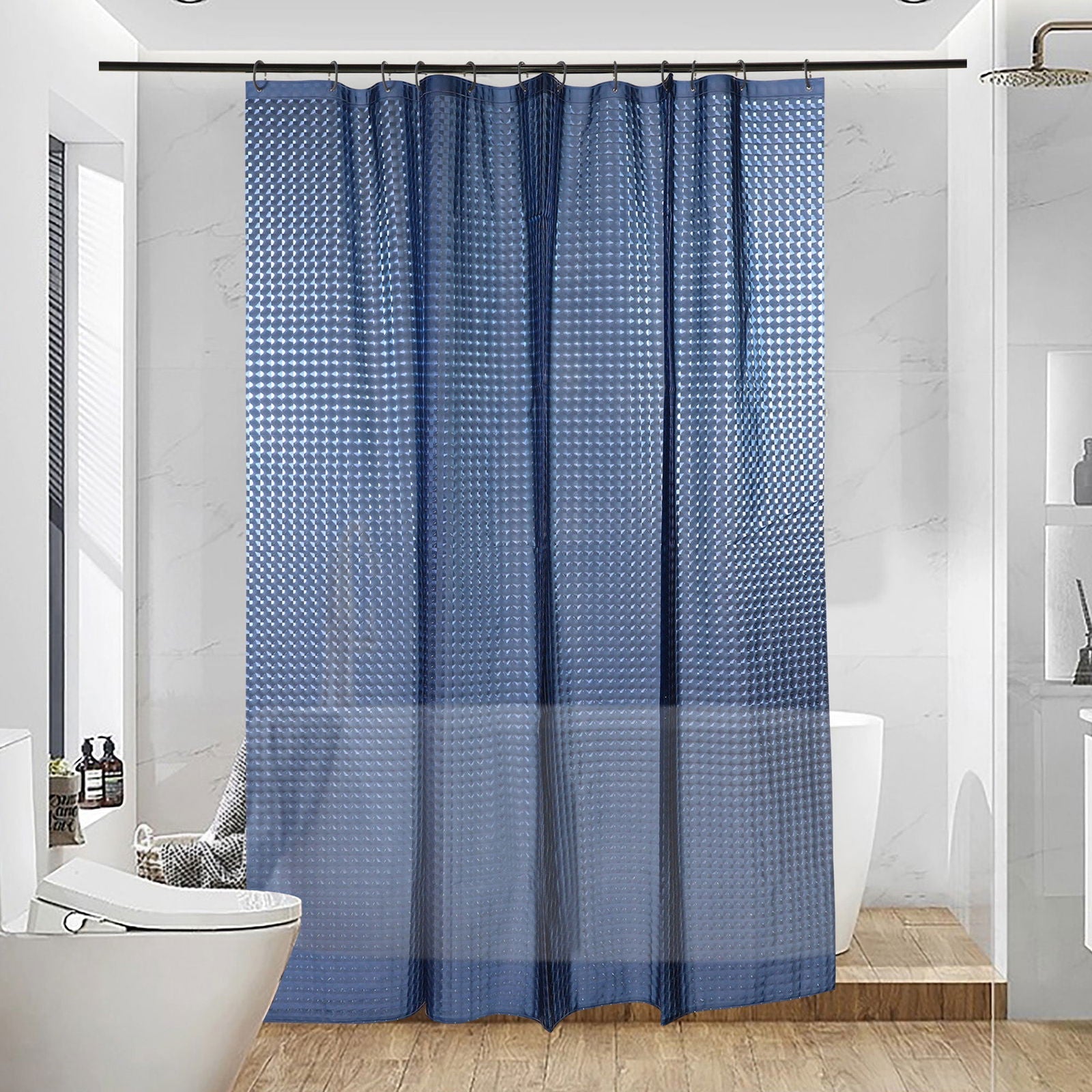 EVA Clear Shower Curtain Liner detail view by Fasiano