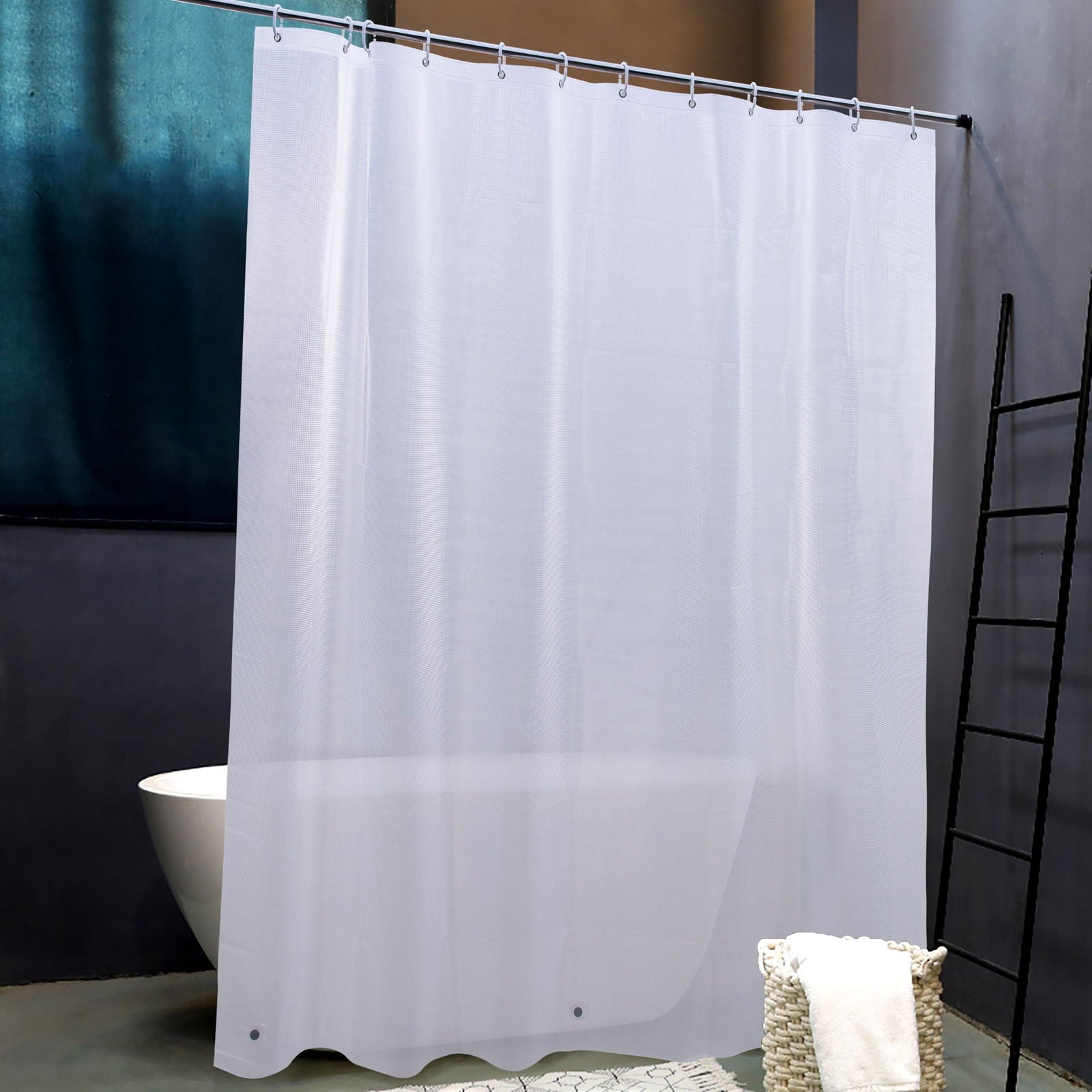 EVA Clear Shower Curtain Liner bedding essential by Fasiano
