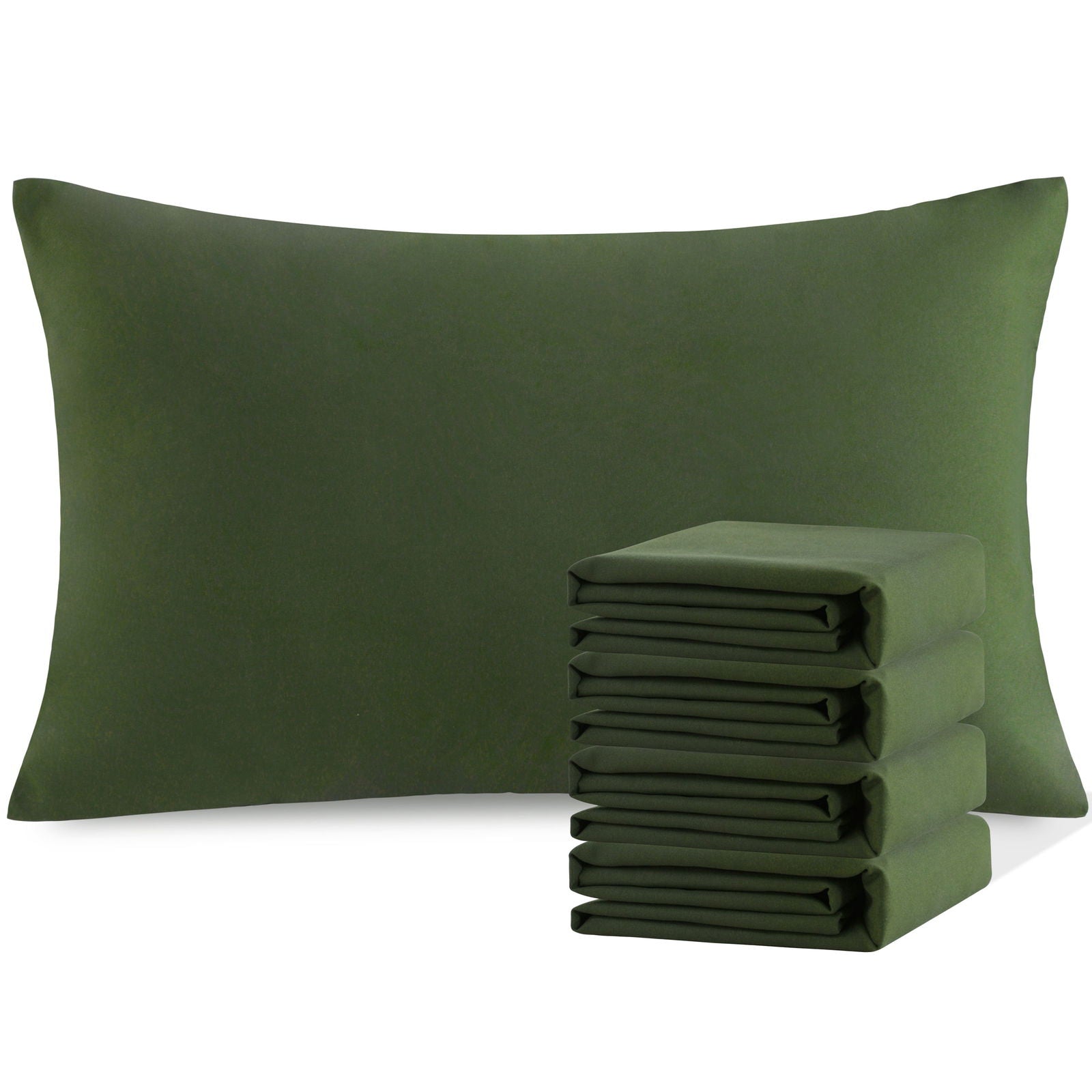 Microfiber Pillowcases with Envelope Closure size and color view by Fasiano